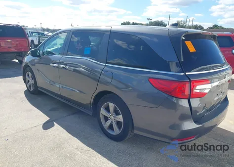 2019 Honda Odyssey Ex из США, поврежденный, VIN 5FNRL6H5XKB106915